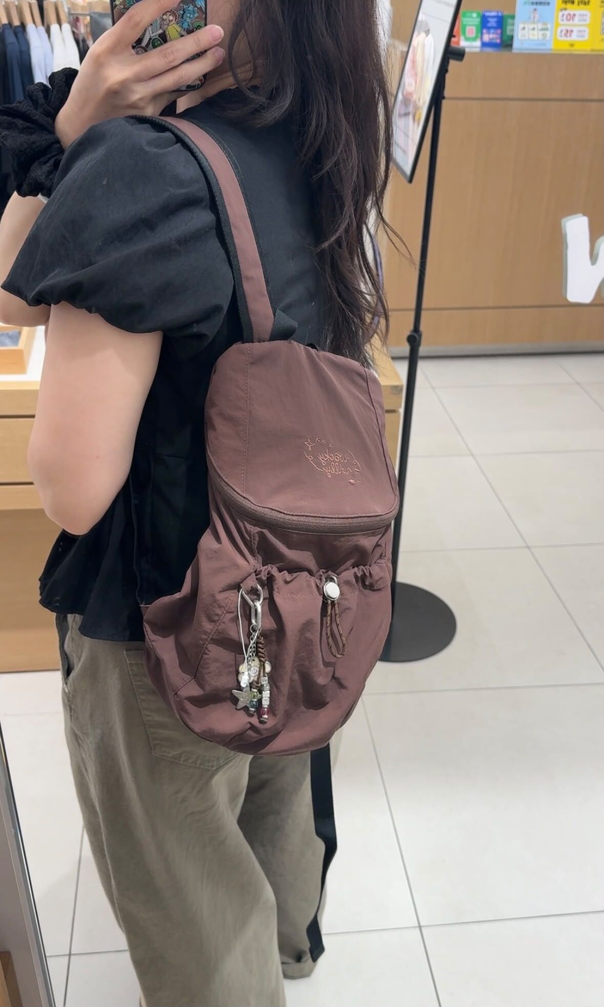 連線入code $48x GET!!✨ Wacky WiLLy｜Women's Compact Backpack [3 colors] WW368