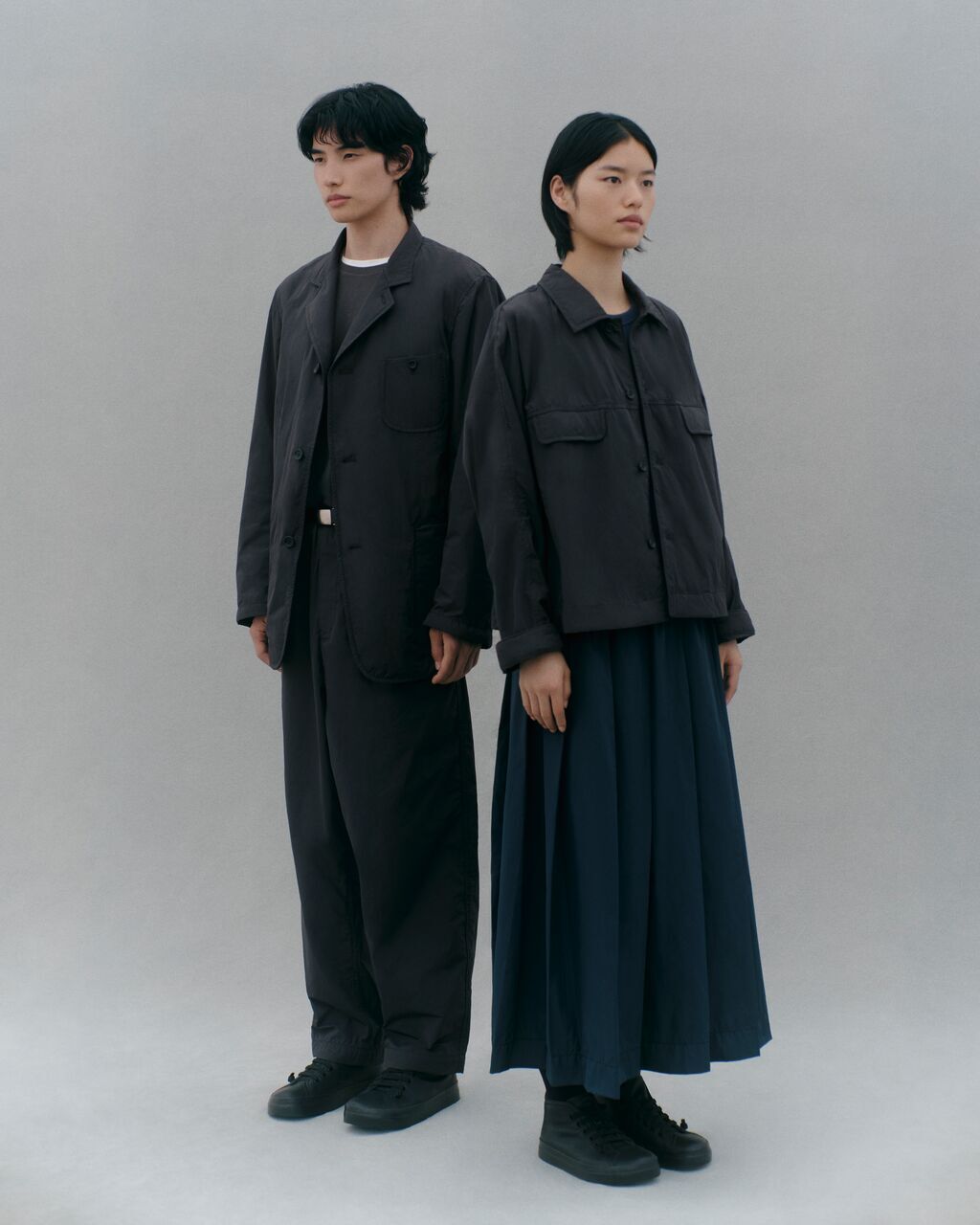 Full body model look