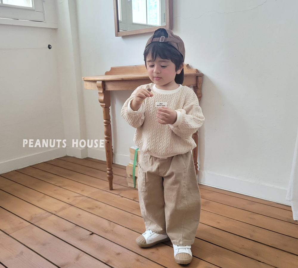 正韓秋PEANUTS 五色單口袋個性工裝褲