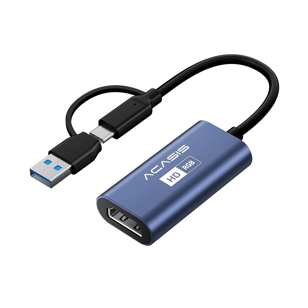 ACASIS VC-002Pro 4K 60Hz HDMI 轉 USB RGB 視訊擷取卡