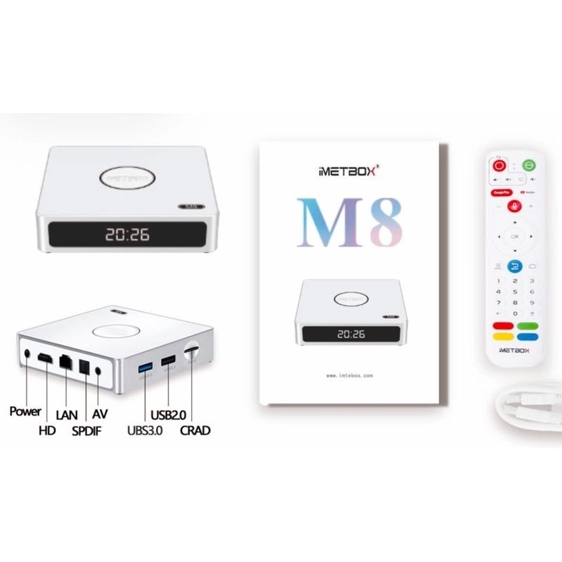 ImetBox 8K 愛米盒子 M8 4GB RAM＋64GB ROM｜香港行貨