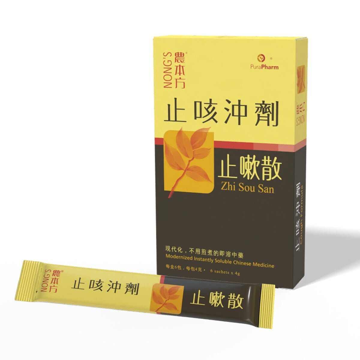 Nong's農本方感冒沖劑 (銀翹散) 4克 x 6包