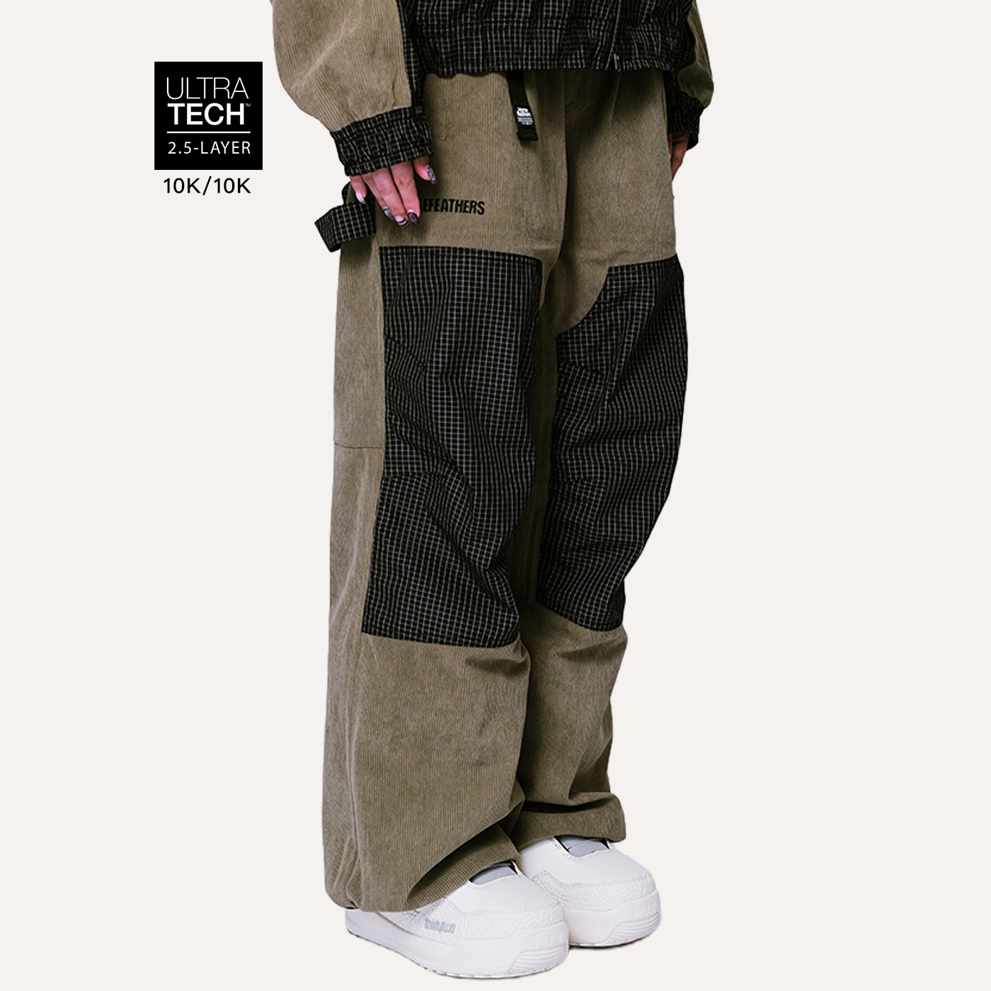 中性款防水透氣滑雪褲 (15K/15K)_DAWKEN PANTS