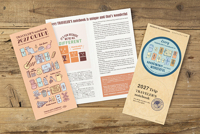 貨到通知：2027年 TN手帳及週邊 - TRAVELER’S notebook