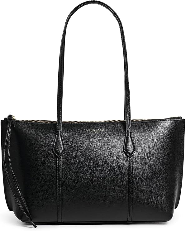 【預購】Tory Burch H081926 Perry 拉鏈手提袋 (黑色)