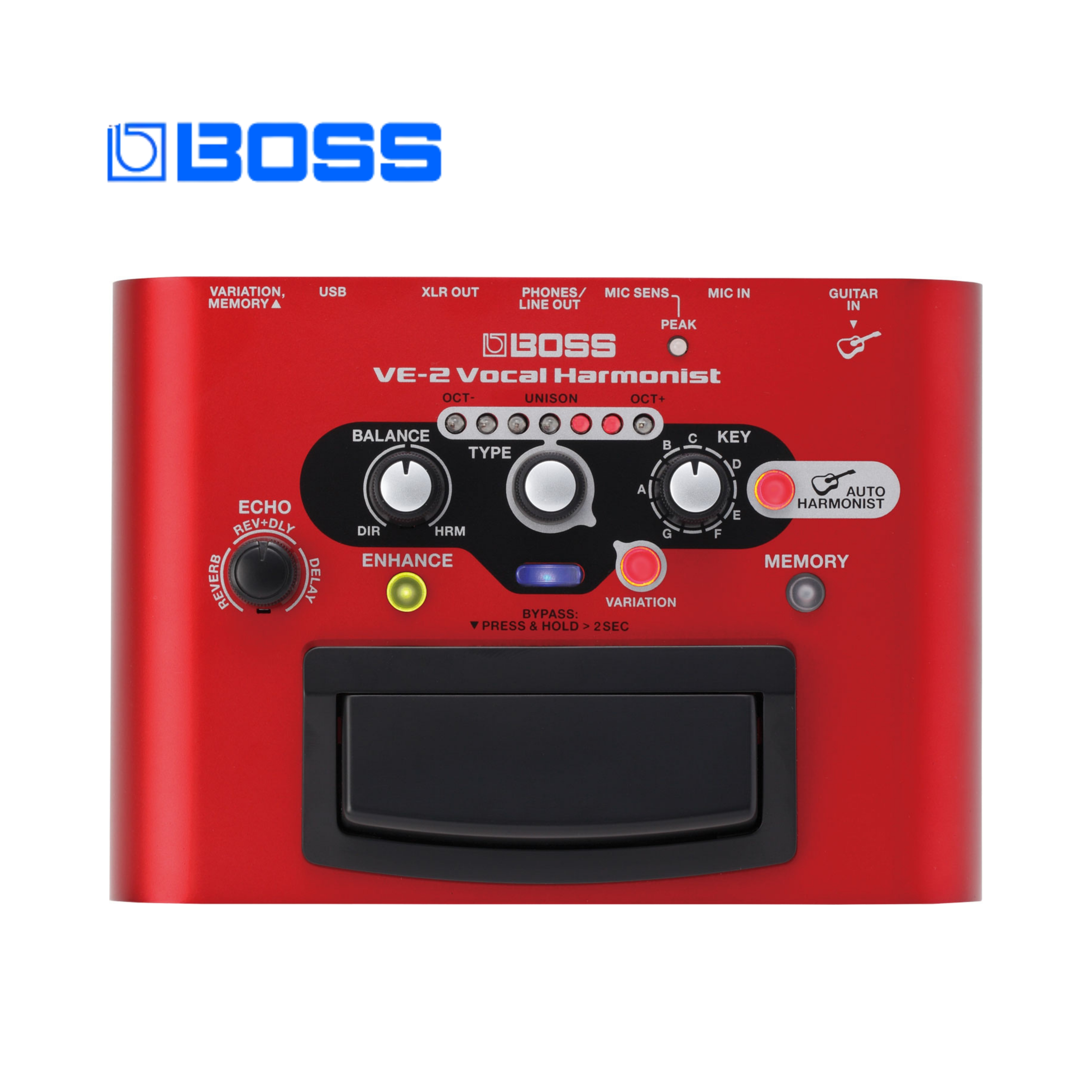 BOSS VE-2 人聲效果處理器 效果器 原廠公司貨