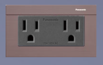 Panasonic 國際牌 GLATIMA系列 埋入式5.5mm絞線用附接地雙插座 WTGFP15126A 附蓋板