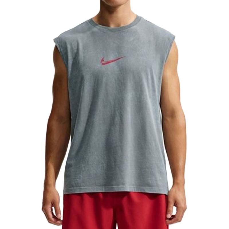 NIKE AS M NK TEE LSE SLVLS TRAIN 背心 訓練 慢跑 寬鬆 男款 灰色 IM6145-084 [台灣現貨]