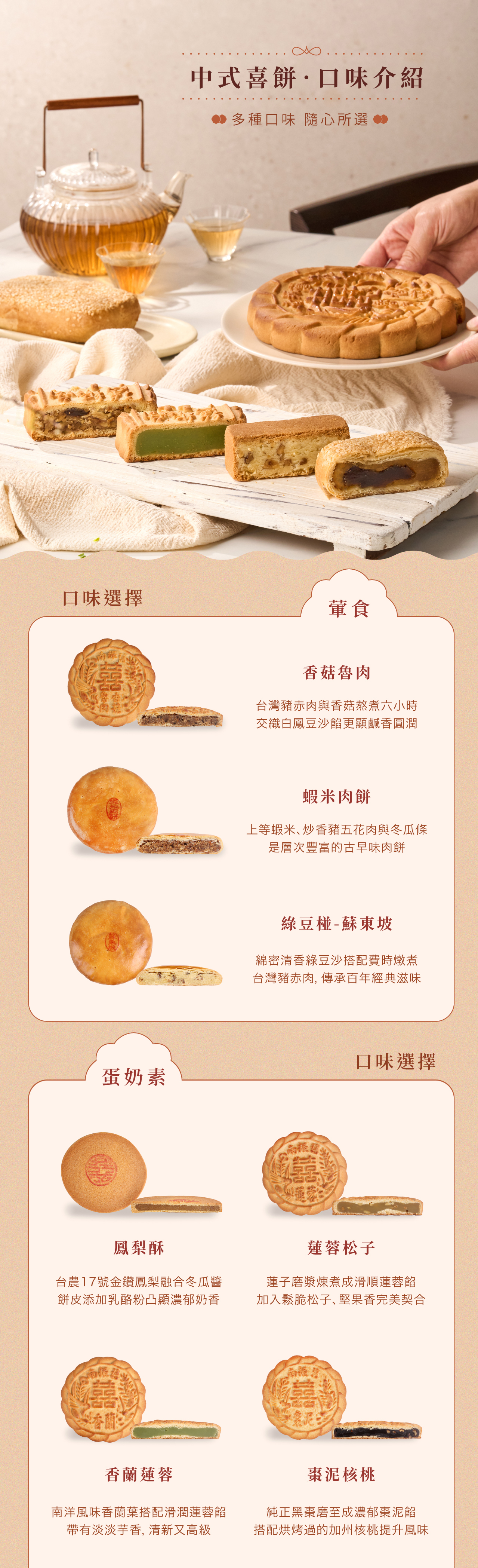 十二兩漢餅口味介紹