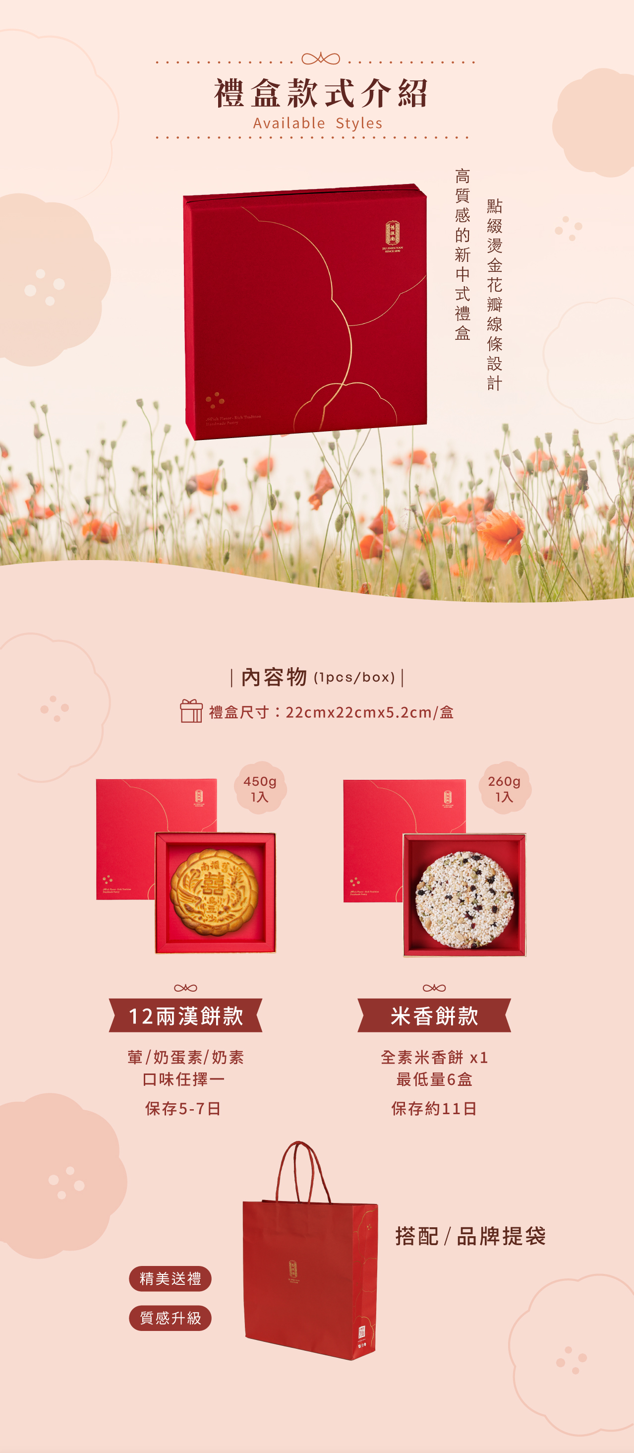喜事圓滿禮盒款式介紹