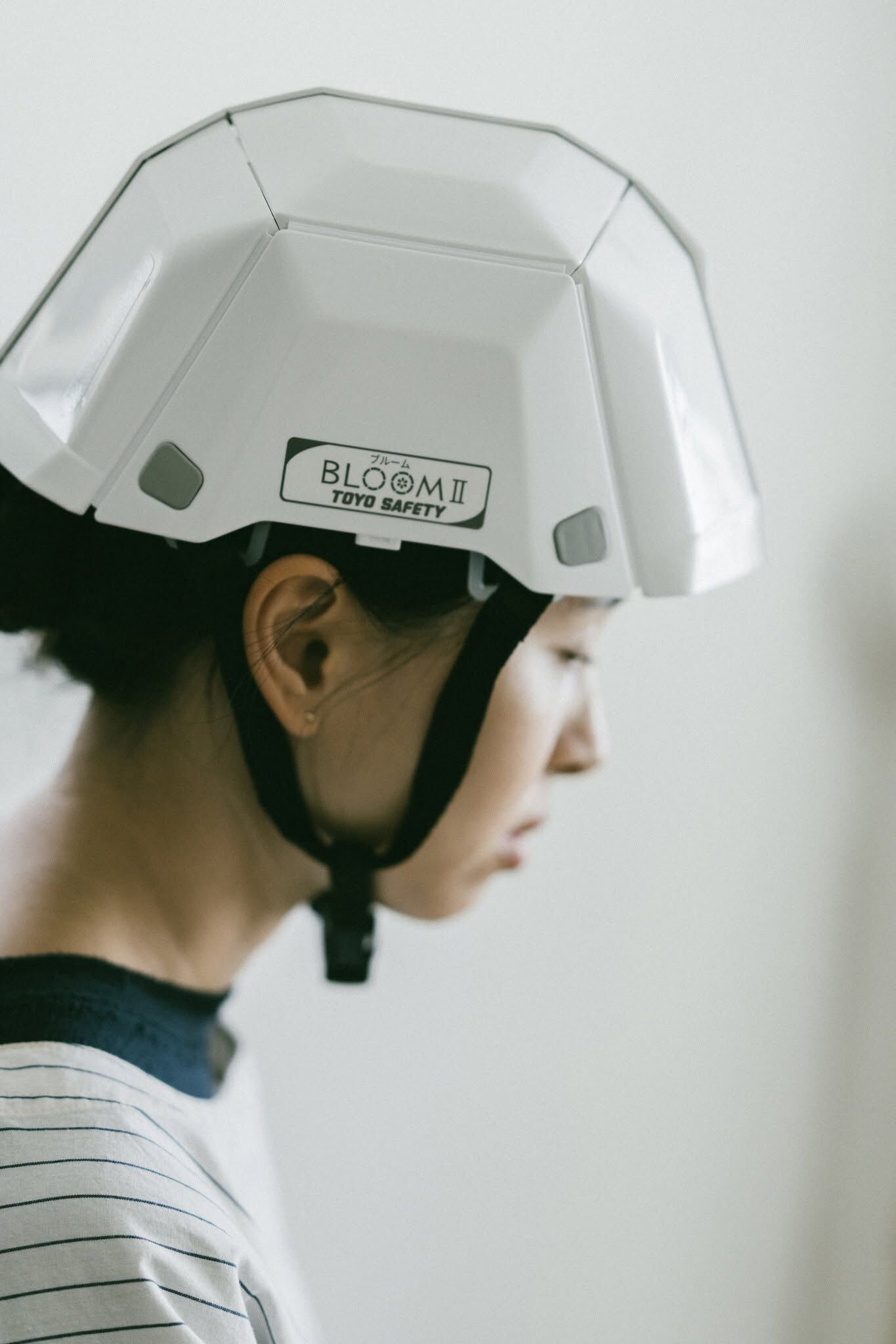 TOYO SAFETY BLOOM II 日本製防災用折疊安全帽 No.101（白色）