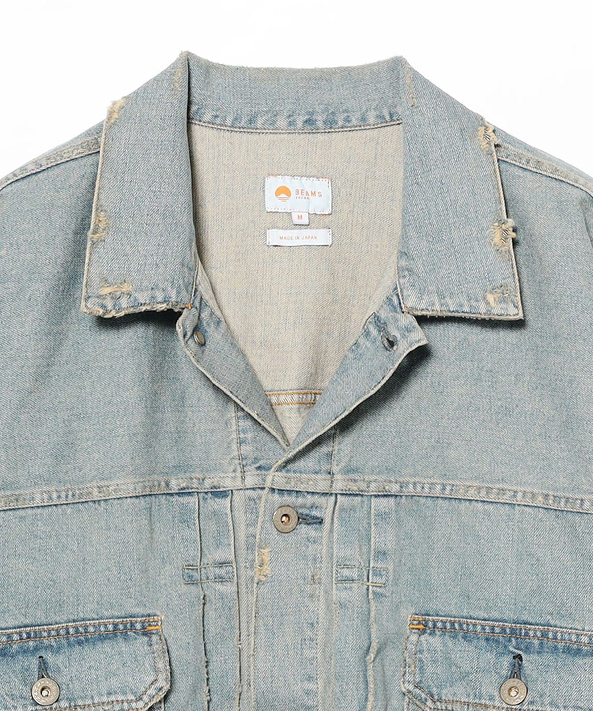2026AW BEAMS JAPAN DENIM JACKET 水洗 破壞 牛仔 外套 現貨 11-18-1536-671