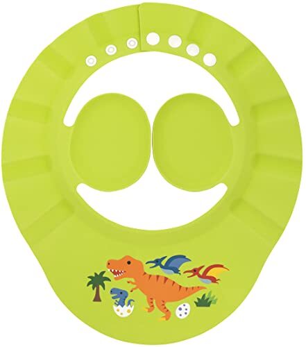 【Skater】Shampoo Hat With Ear Guard (Dinosaur Pattern)