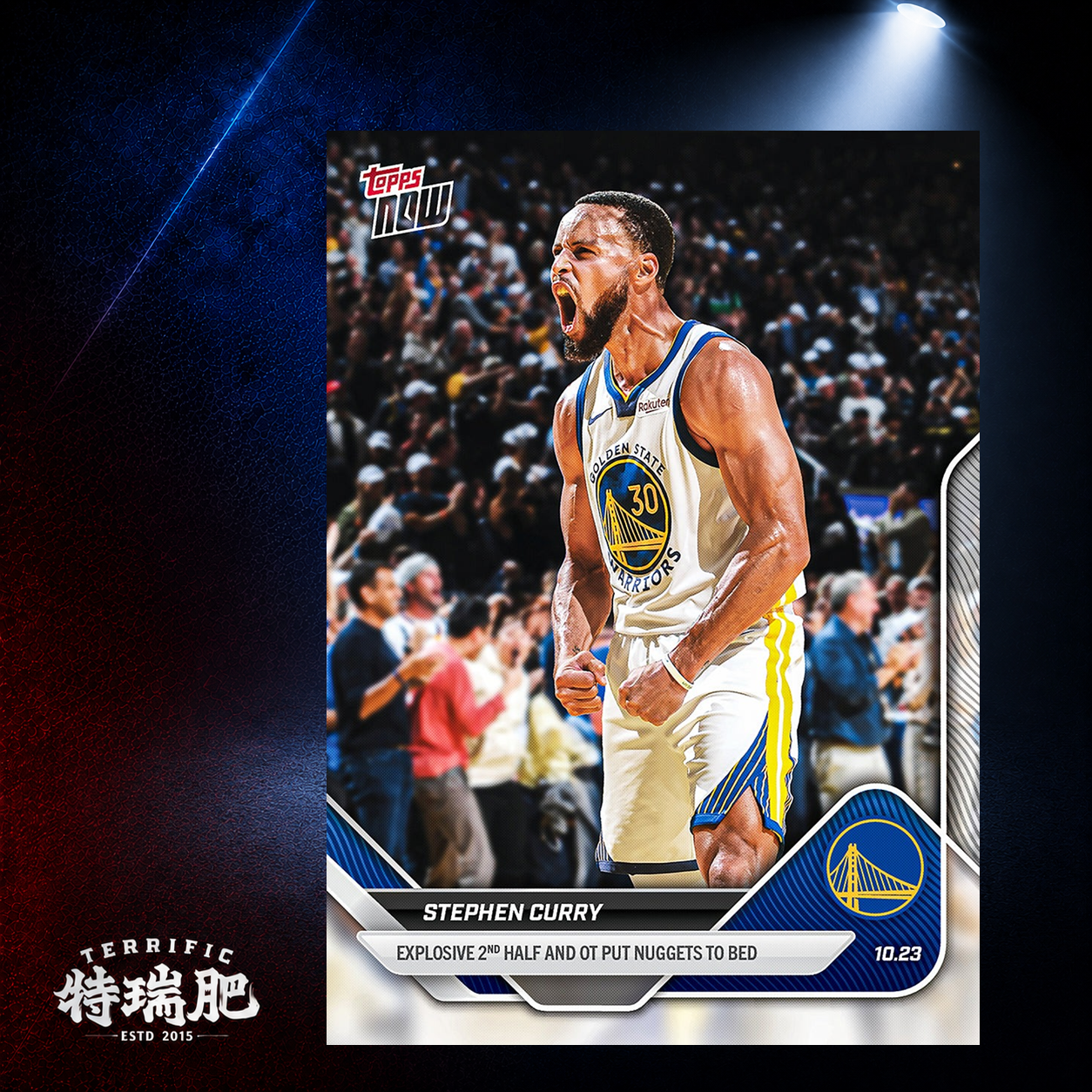 NBA球員卡 Stephen Curry - 2025-26 NBA Topps NOW® - Card 22 金州勇士