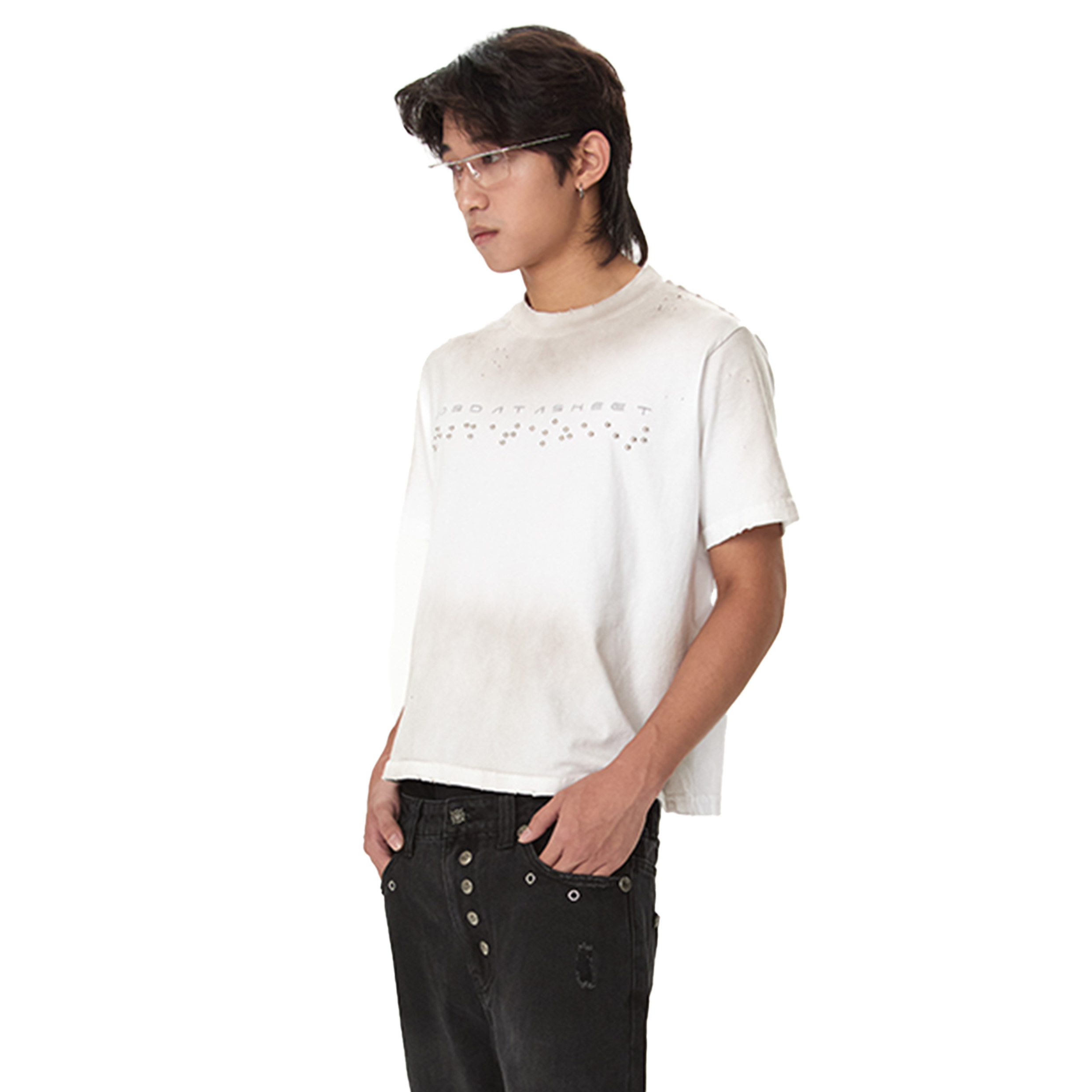 JOBDATASHEET Embossed Braille Tee [D49]