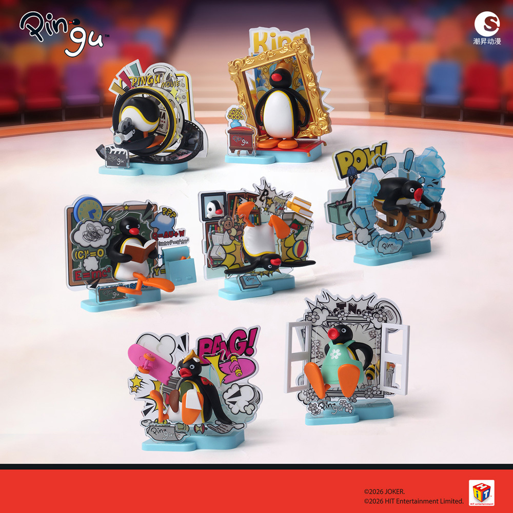 Pingu 企鵝家族-企跡微劇場系列 隨機一入