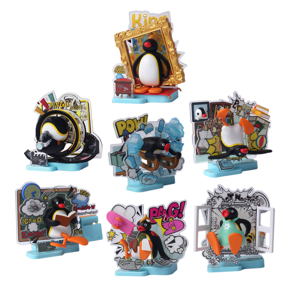 Pingu 企鵝家族-企跡微劇場系列 隨機一入