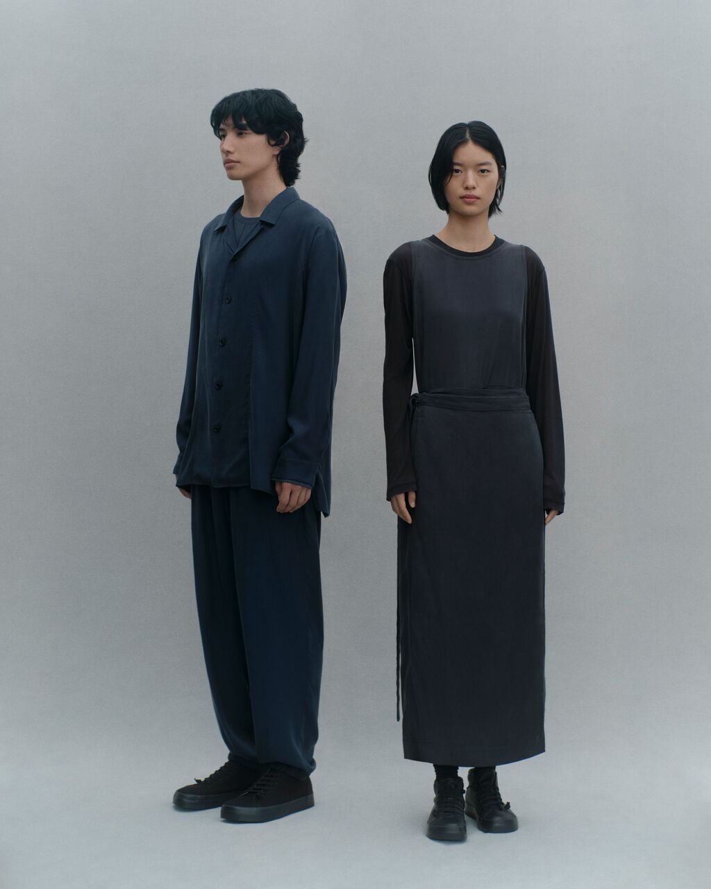 Full body model look