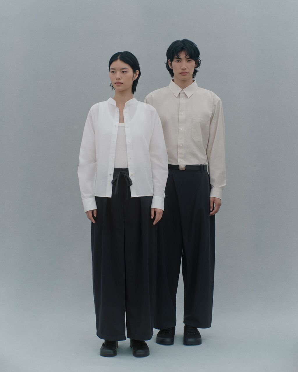 Full body model look