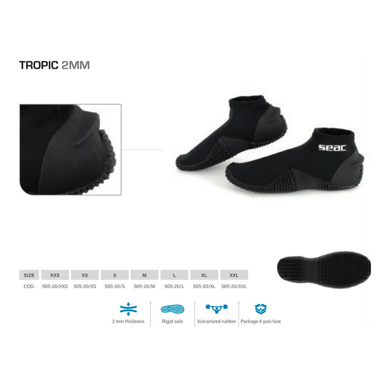 SEAC Tropic 2mm short boot