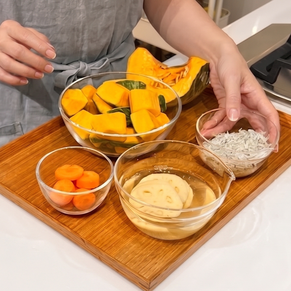 療癒料理食材與備料