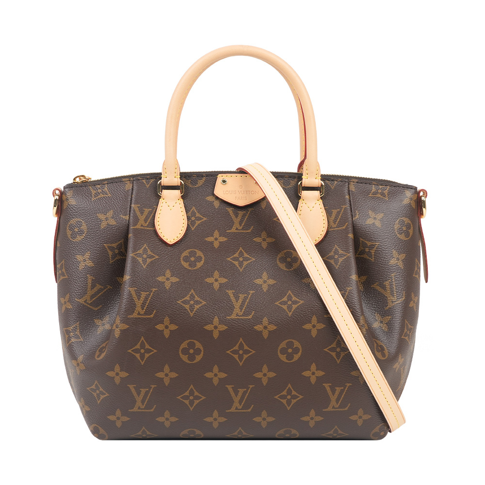 【Louis Vuitton】Monogram Turenne PM 手提/斜背水餃二用包