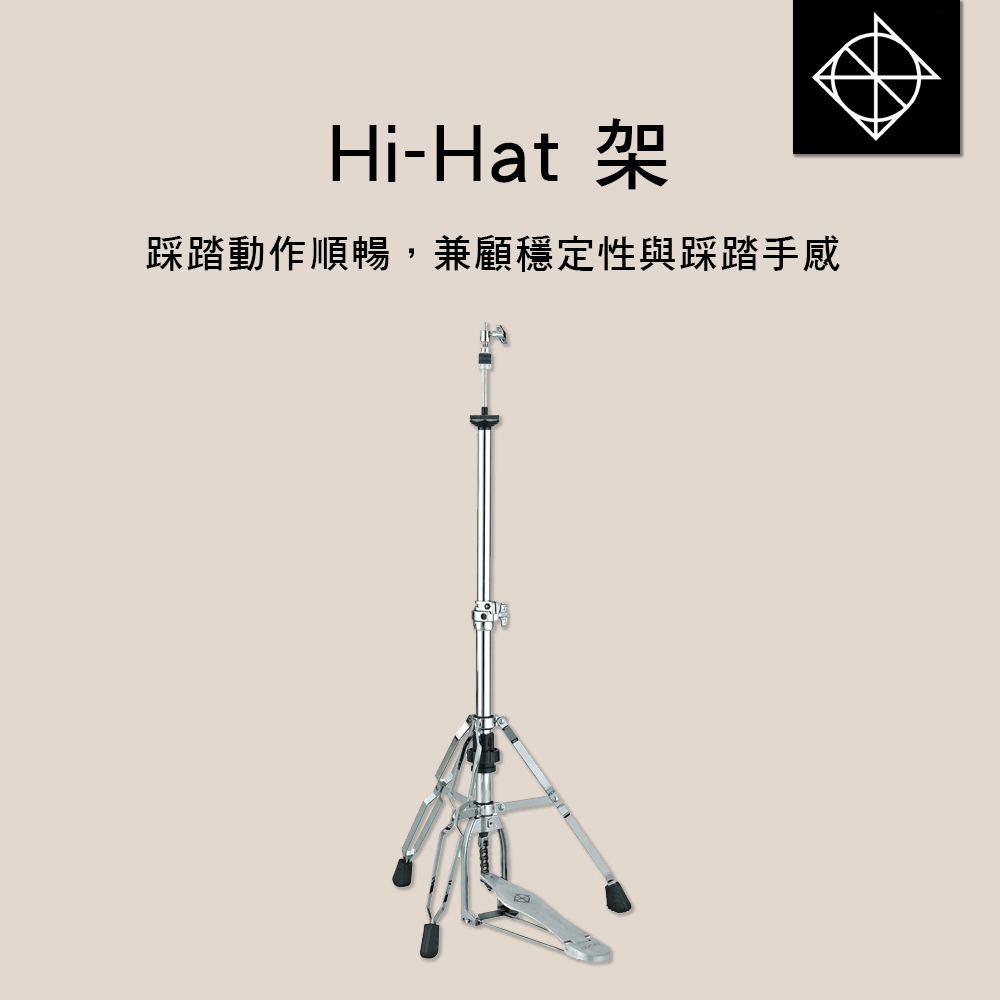 DIXON PSH8 PSH9 Hi-Hat架 爵士鼓腳架 中型 重型 雙腳管踩鈸架