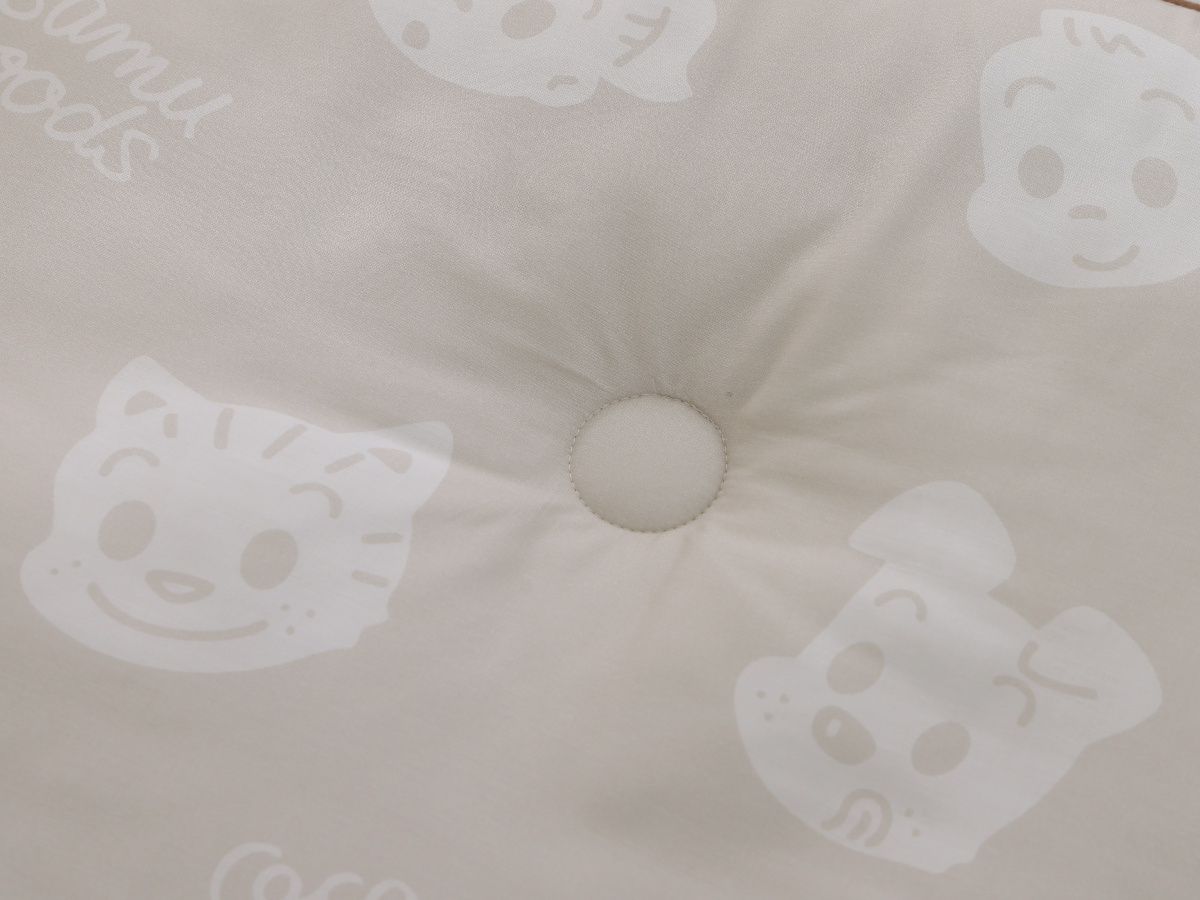 鋪棉絎縫定位特寫