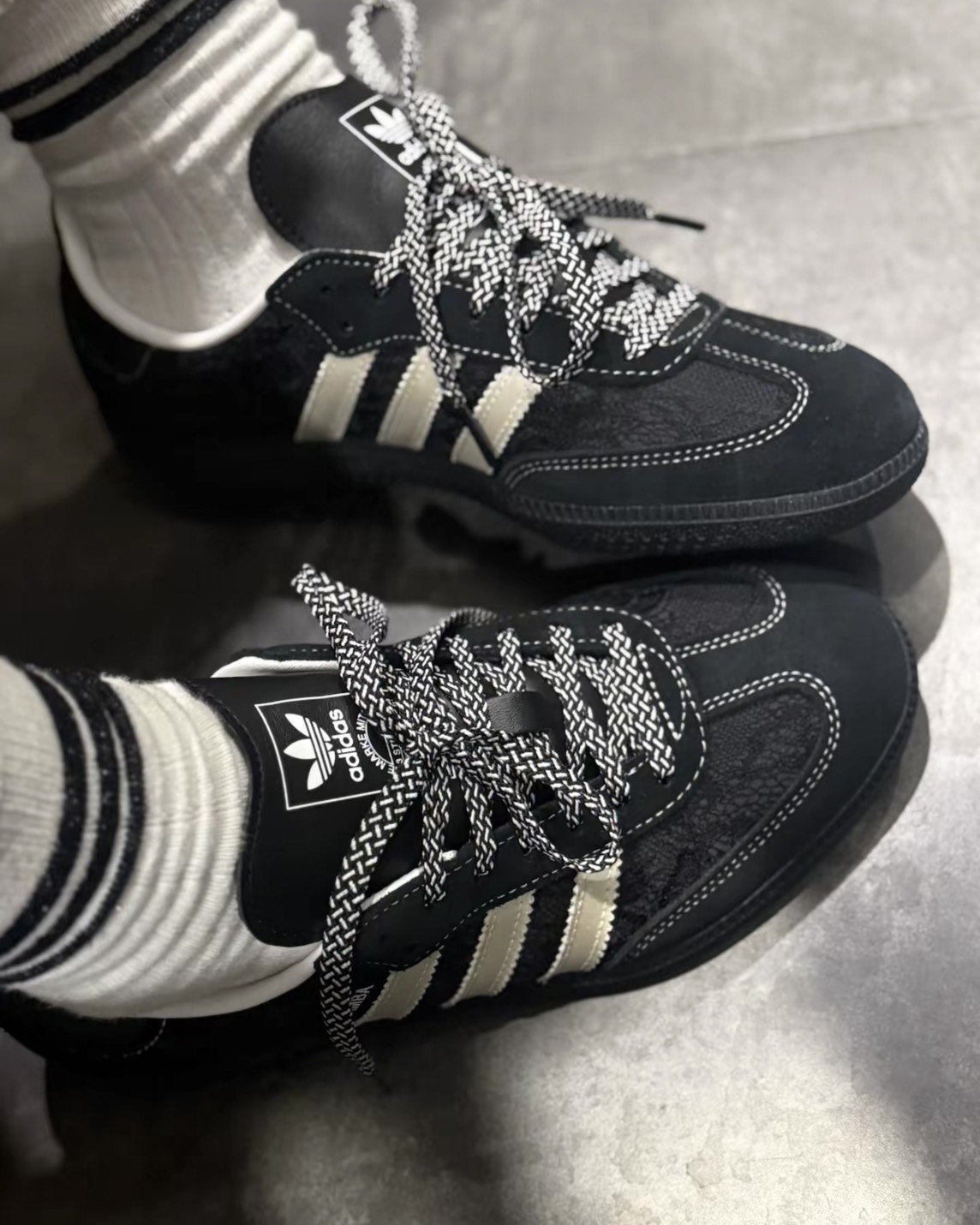 【預購】ADIDAS ORIGINALS W SAMBA OG 黑色蕾絲 KH7842