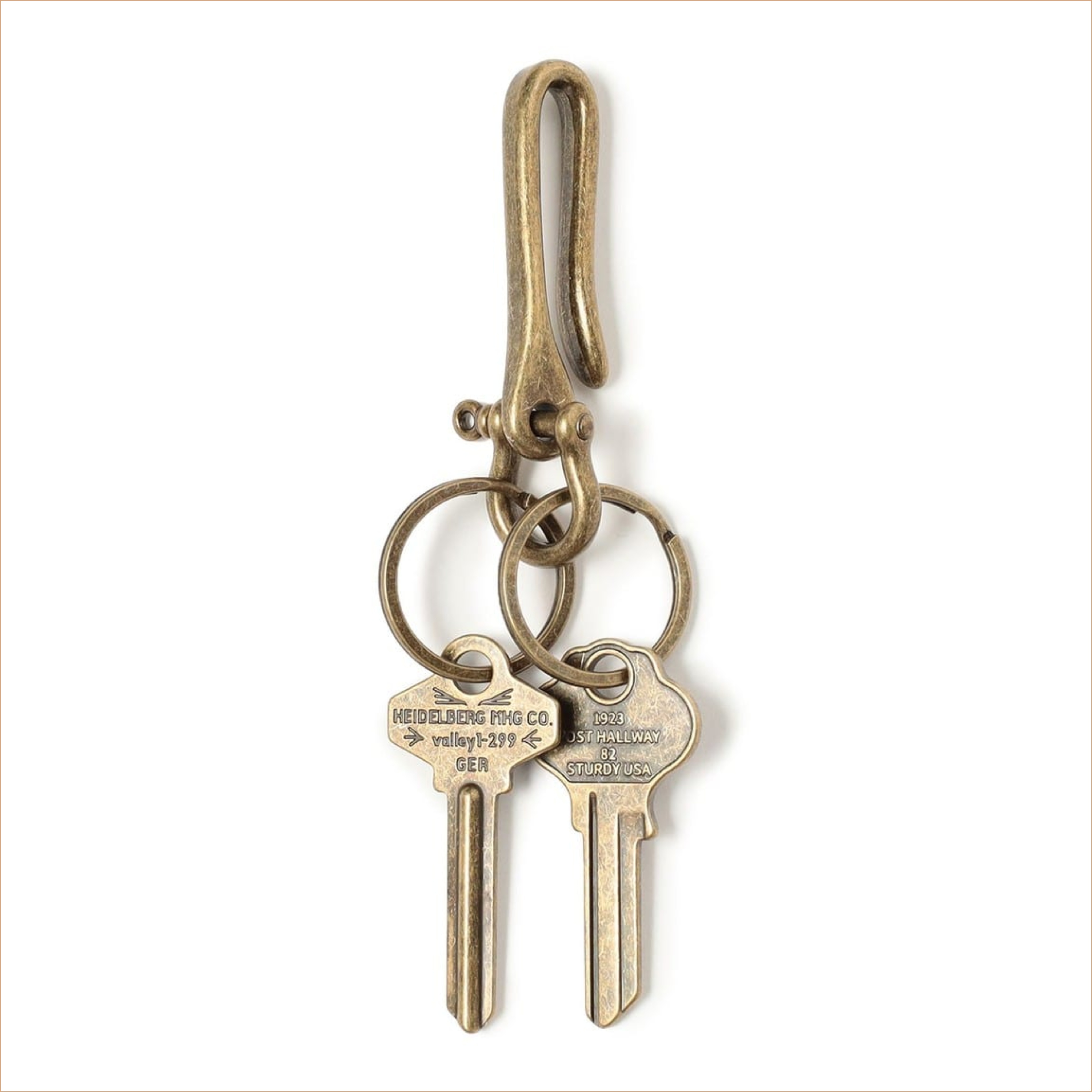 2026SS BEAMS HEART Hook Keychain 鑰匙圈 吊飾 現貨 42650007390