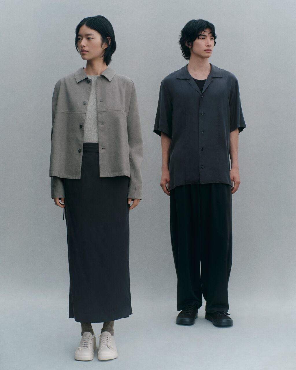 Full body model look