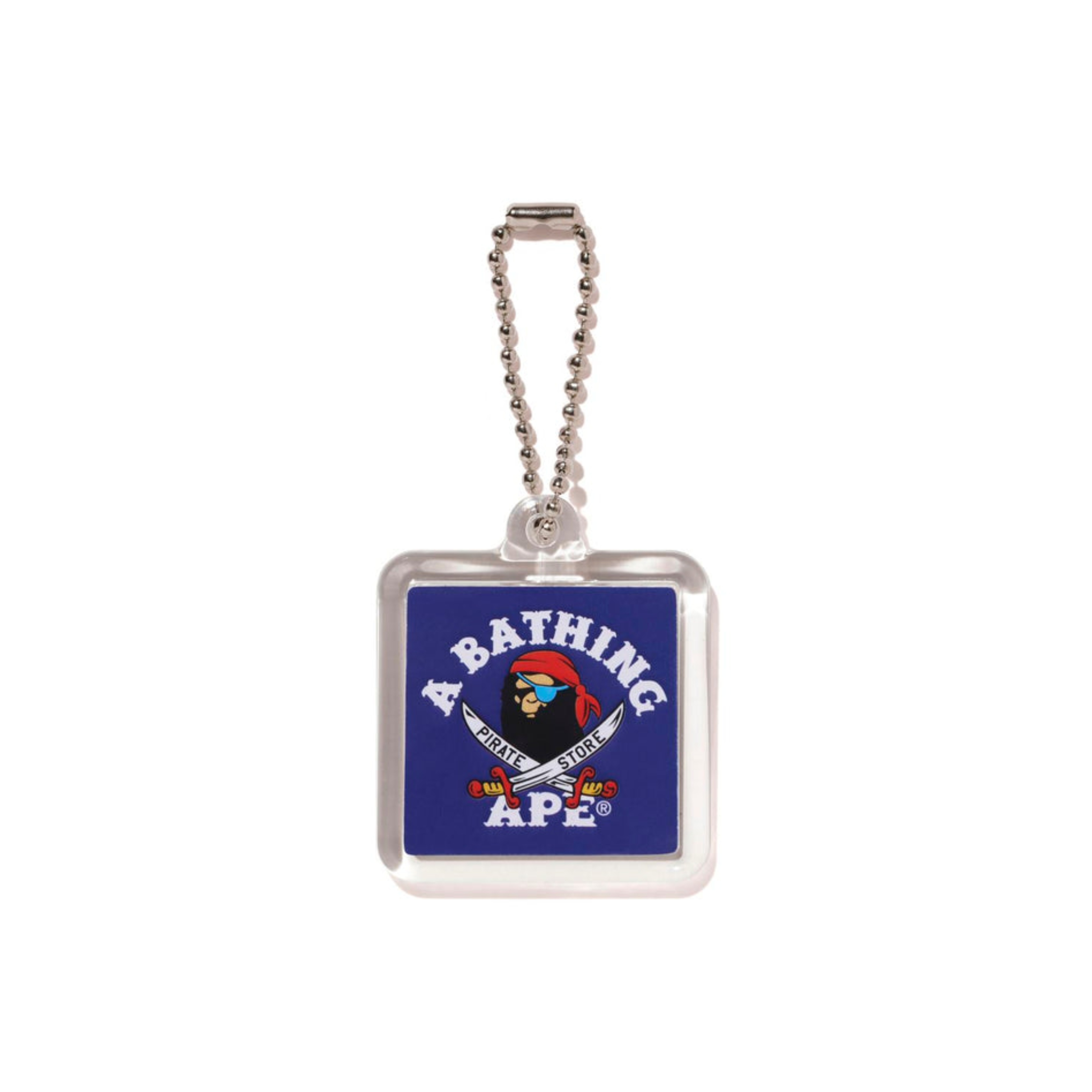 2026SS A BATHING APE BAPE PIRATE STORE APE CROSSBONE COLLEGE KEYCHAIN 海盜店 限定 吊飾 鑰匙圈