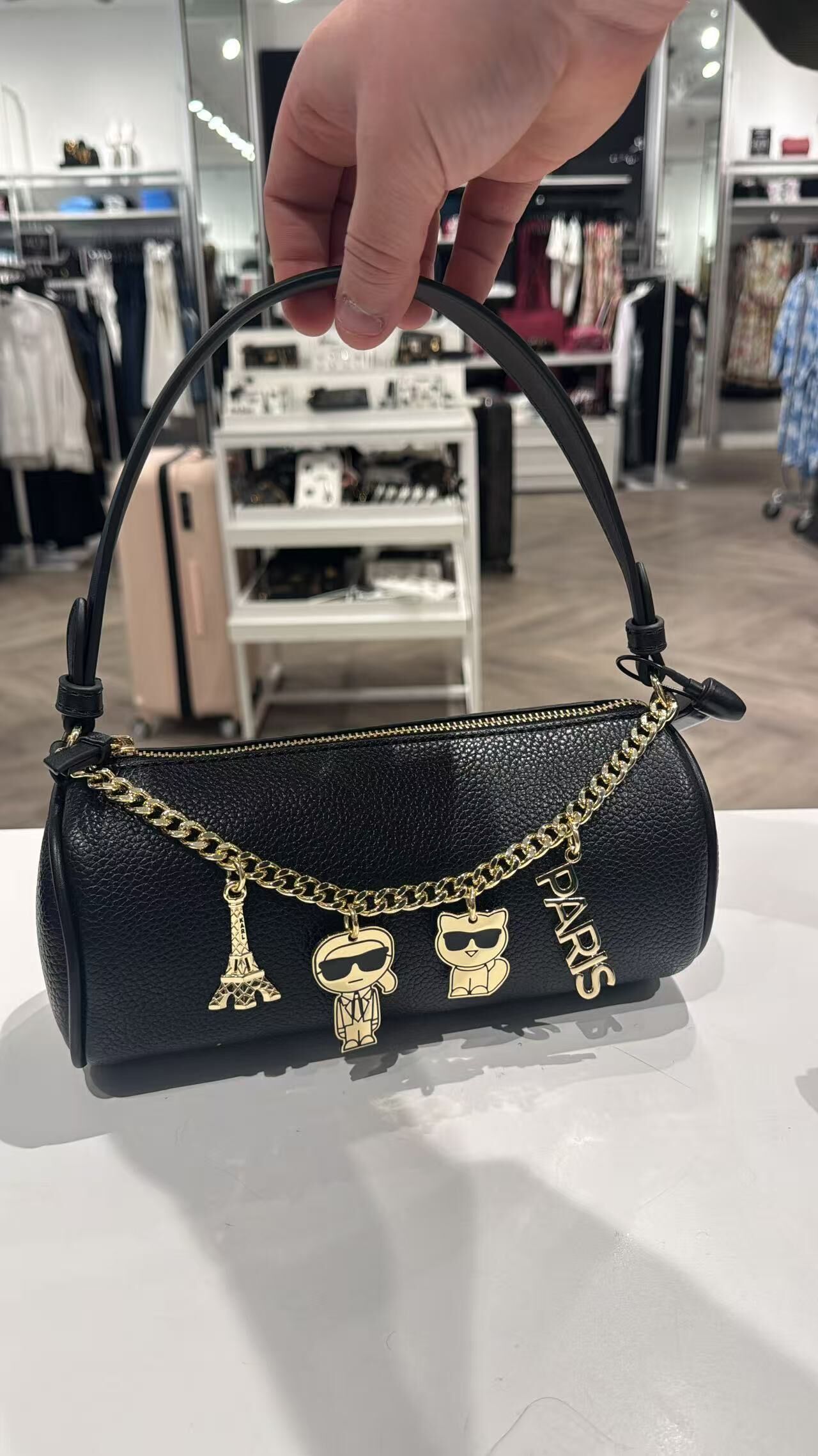 【預購】Karl Lagerfeld H0819103 HADLEE 鏈條肩背包