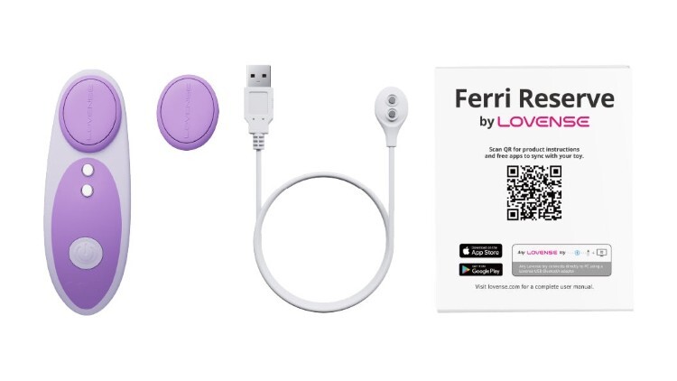 LOVENSE Ferri Reserve 門市限定版 智能手機遙控 磁吸內褲穿戴按摩器 遙控內褲跳蛋