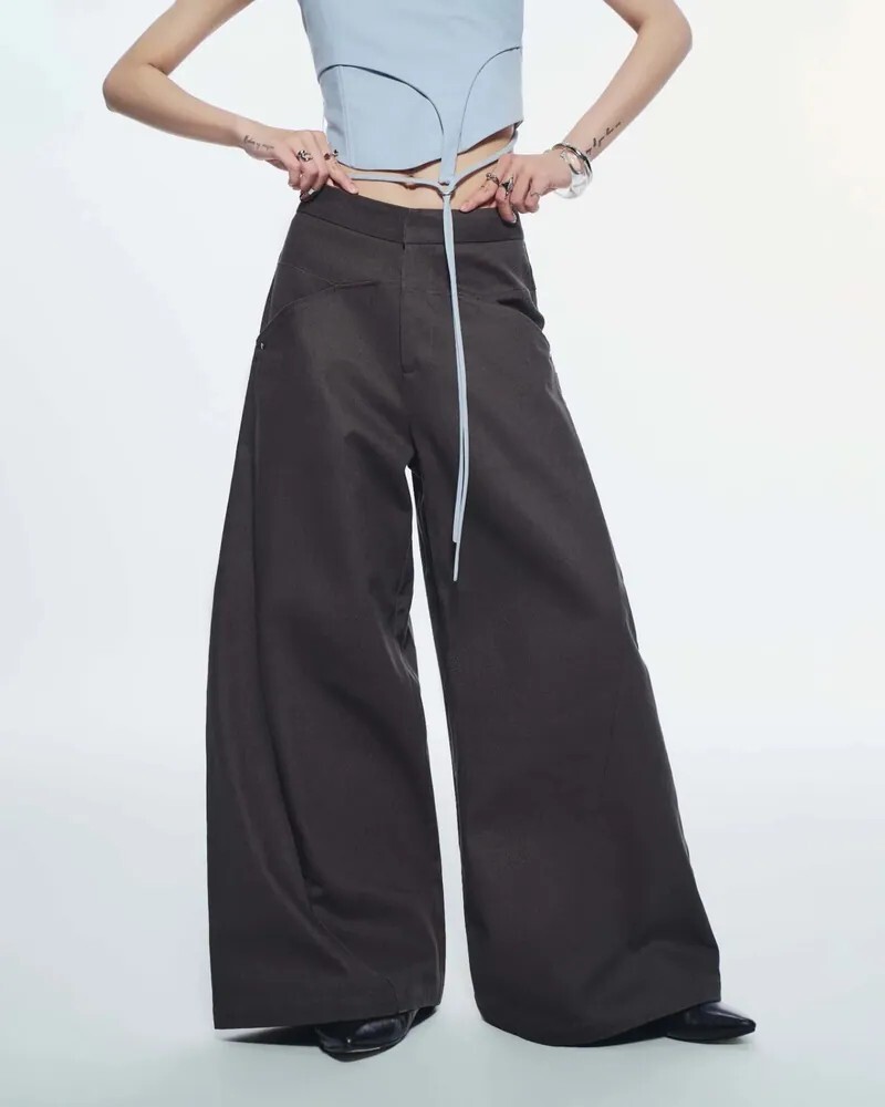 <快速出貨>BUNNYHILL SEYMOUR PANTS 口袋刺繡長褲