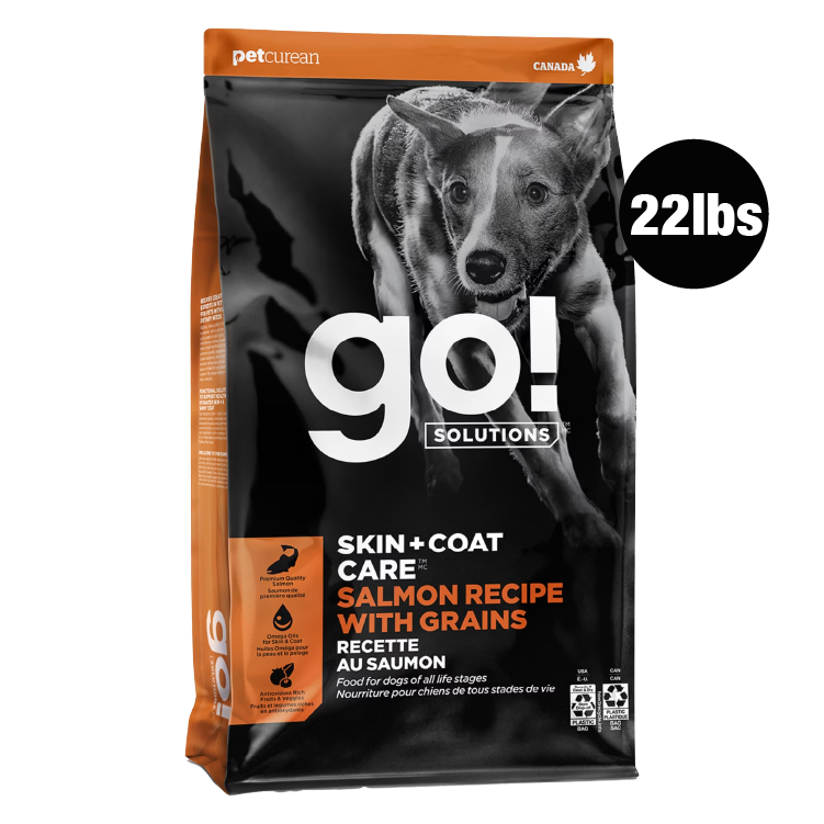 Go! Solutions 護膚美毛系列三文魚狗糧配方 22lbs