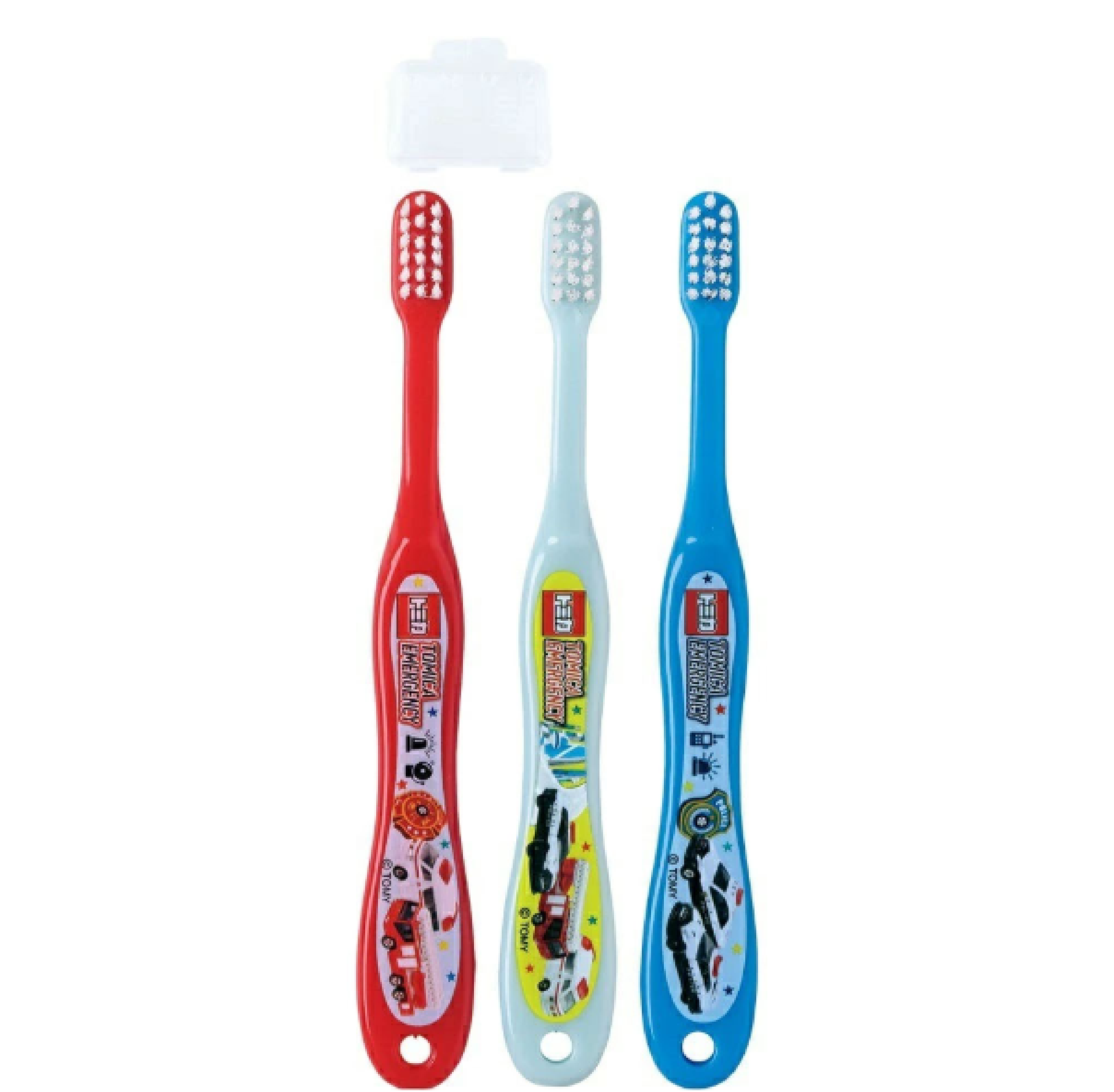 【Skater】Tomica 23 Children Toothbrush Set (3 pcs)