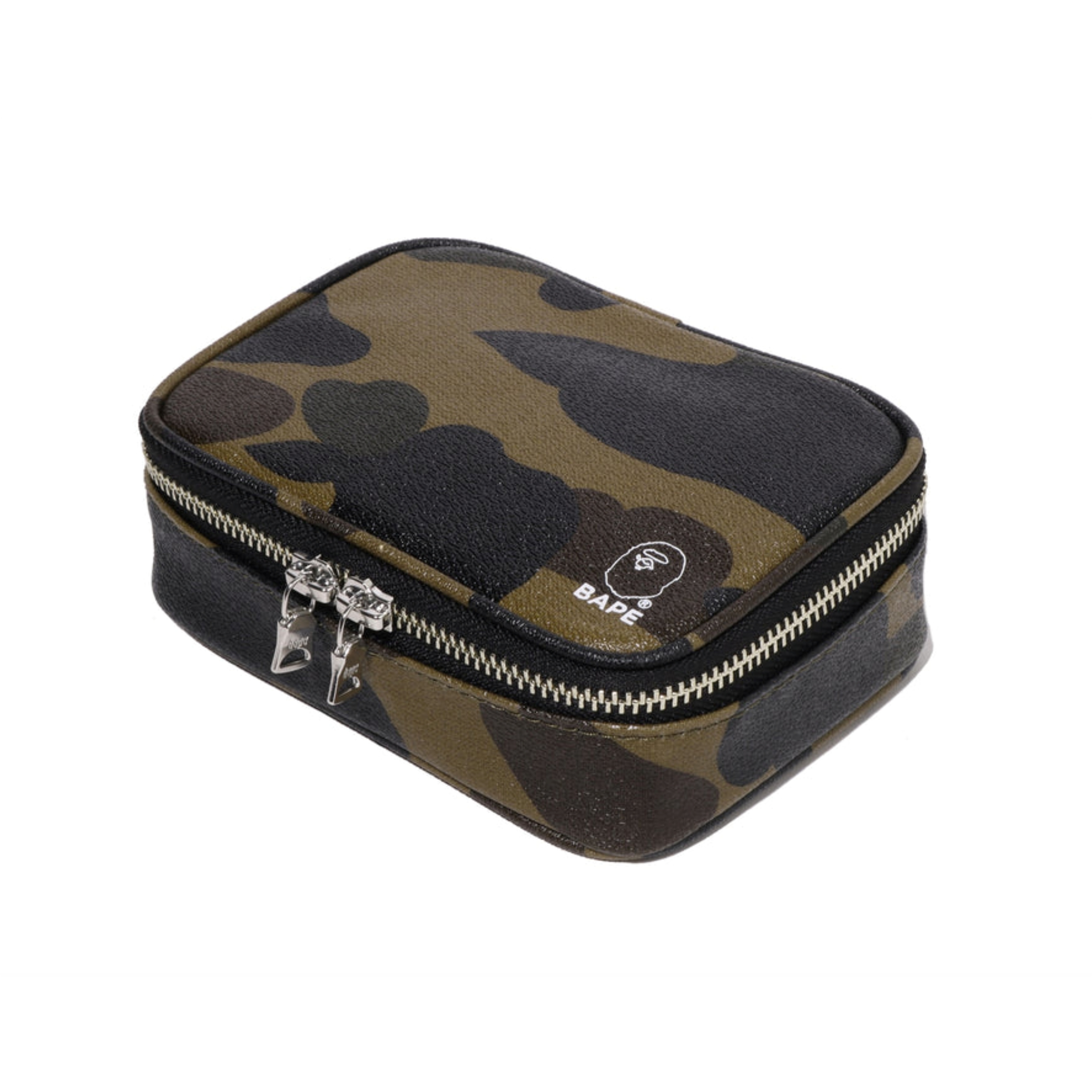 2026SS A BATHING APE BAPE 1ST CAMO AMENITY POUCH M TRVEL 迷彩 電器 收納包 現貨 1M20190003
