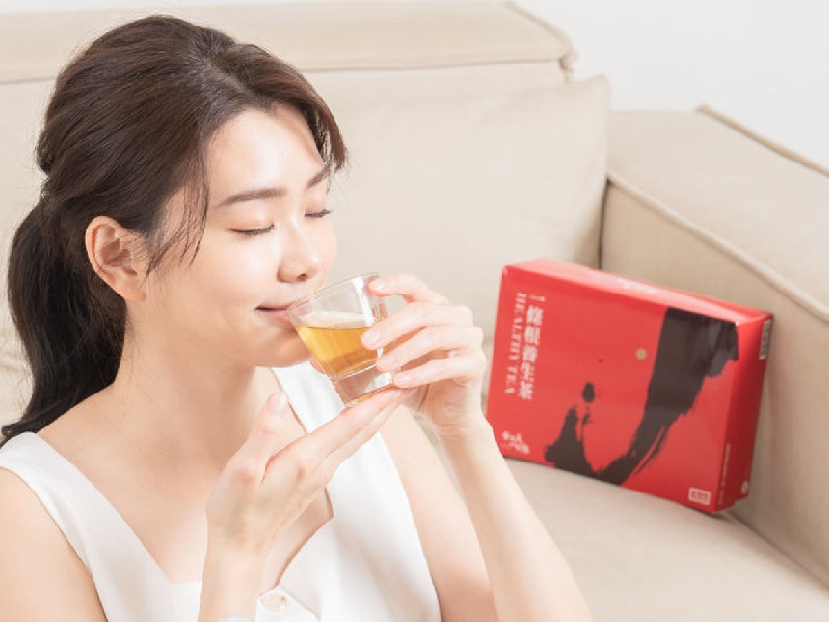 一條根養生茶沖泡情境