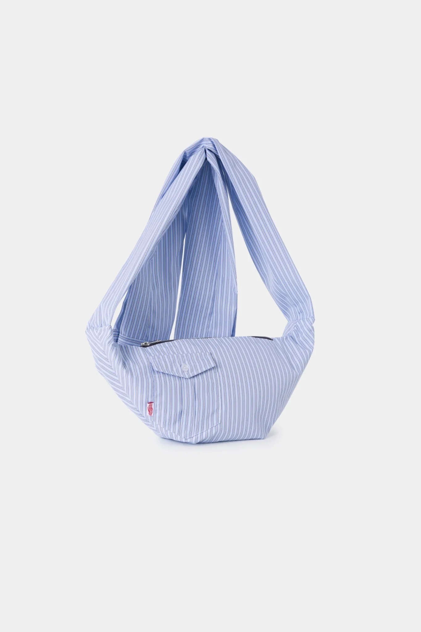 【Focus Store】現貨 SSSTUFFF SS26 Stripe Shirtsleeve Bag Mini 襯衫手袖造型 肩背包