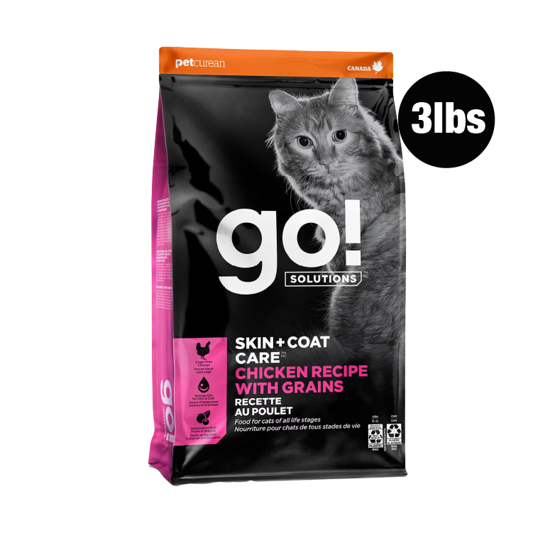 Go! Solutions 護膚美毛系列雞肉 貓糧配方 3lbs