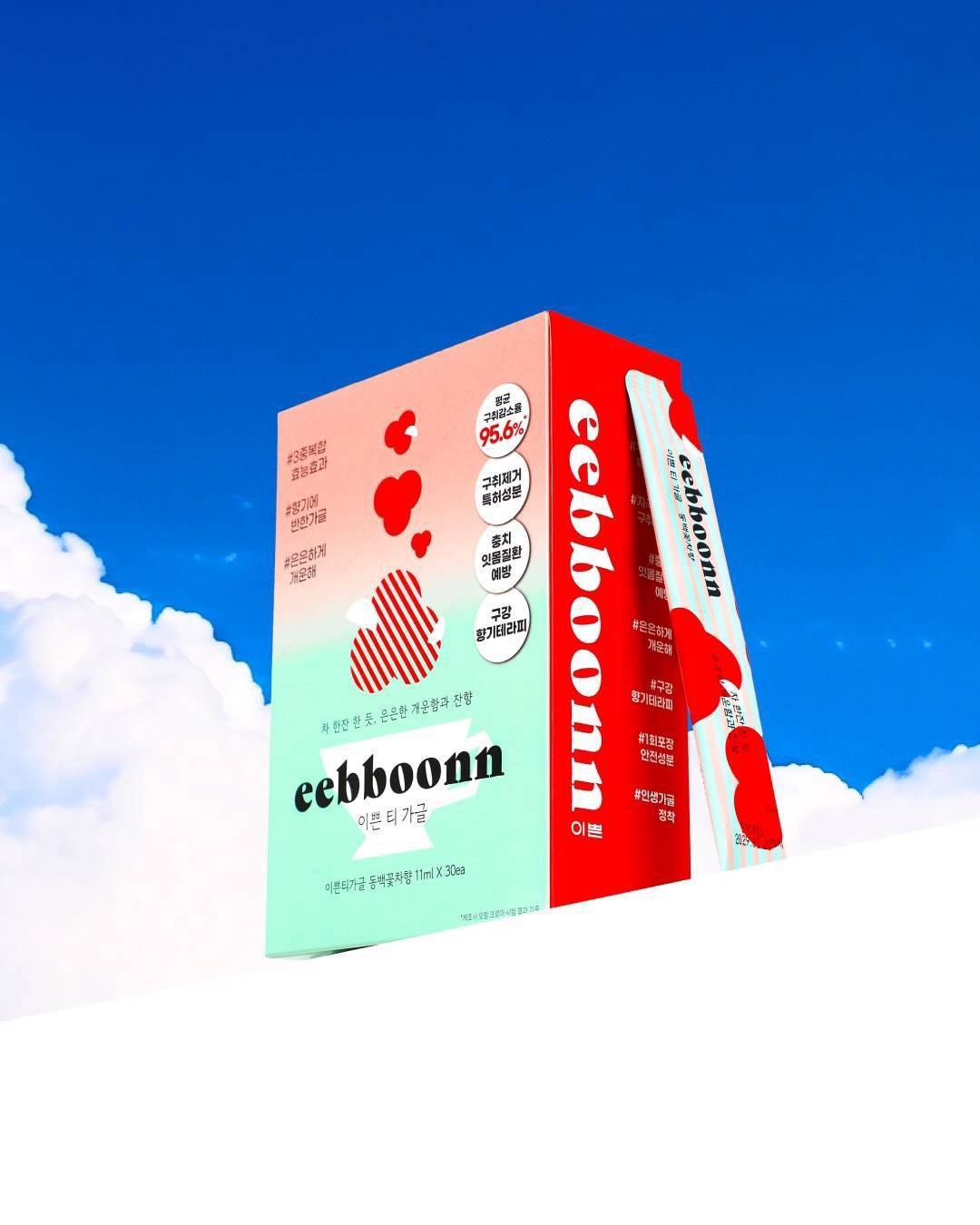 (預購商品) eebboonn 山茶花隨身漱口水 30入 單盒