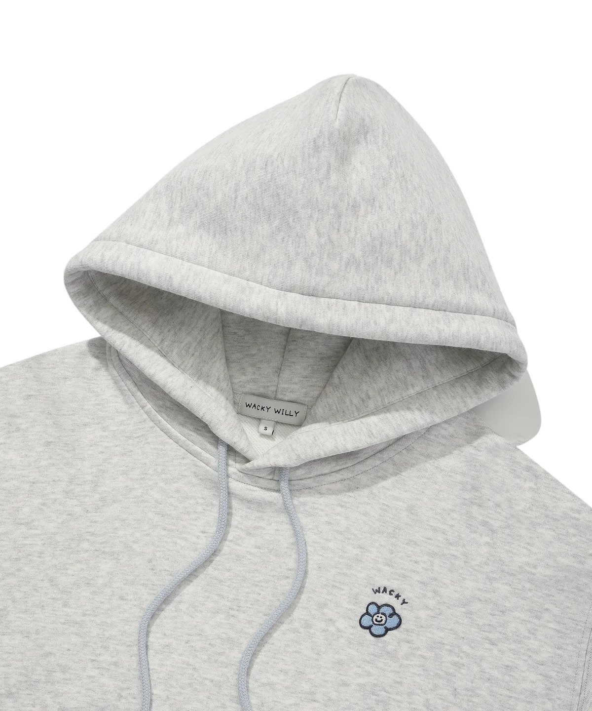 【30/8截單！限時優惠預訂】韓國 WACKY WILLY WOMEN LILY WAPPEN CROP HOODIE（2色）