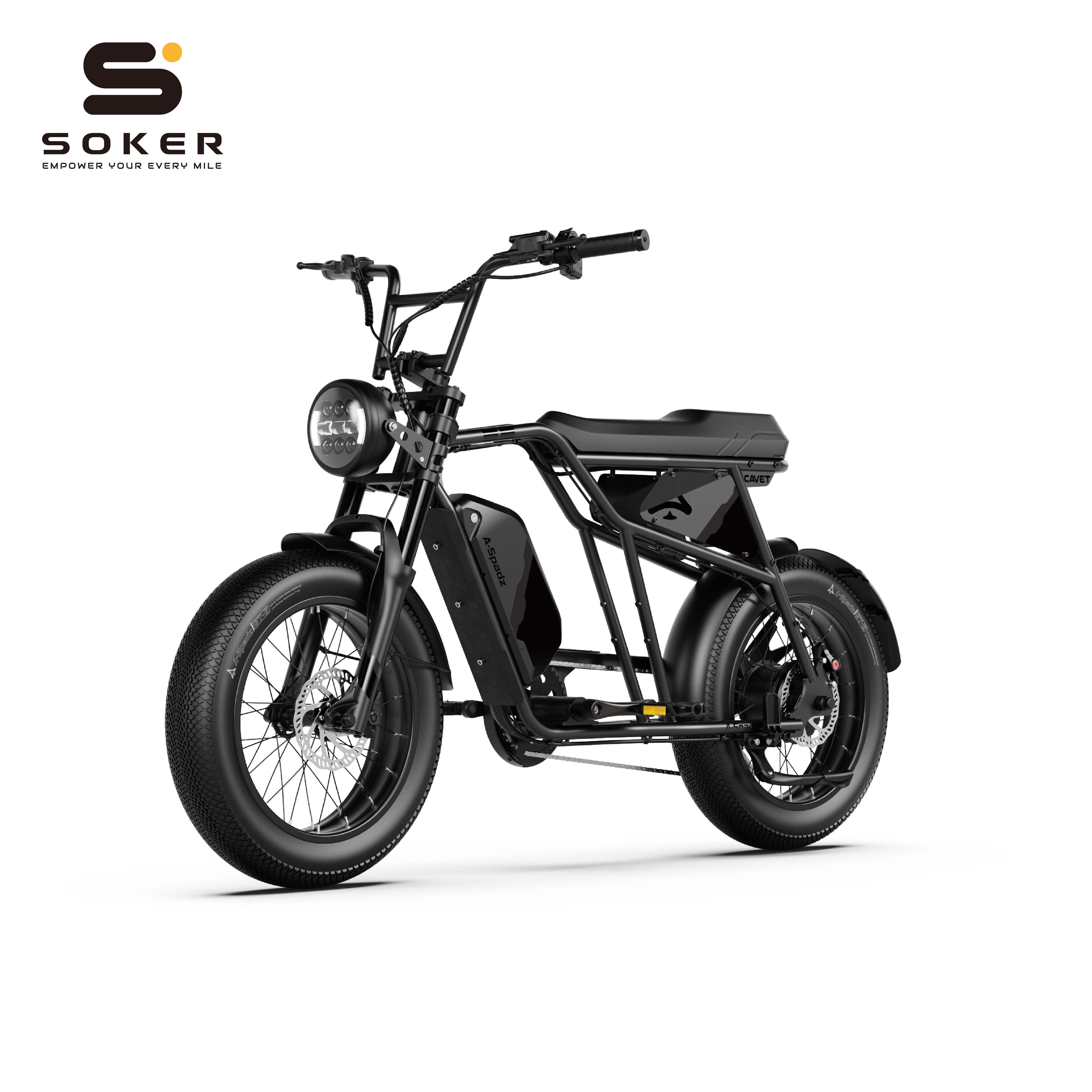 美國A-spadz Cavet 3.0 智能電動輔助自行車-電動自行車 | 電輔車|合格閃電標章|免駕照|