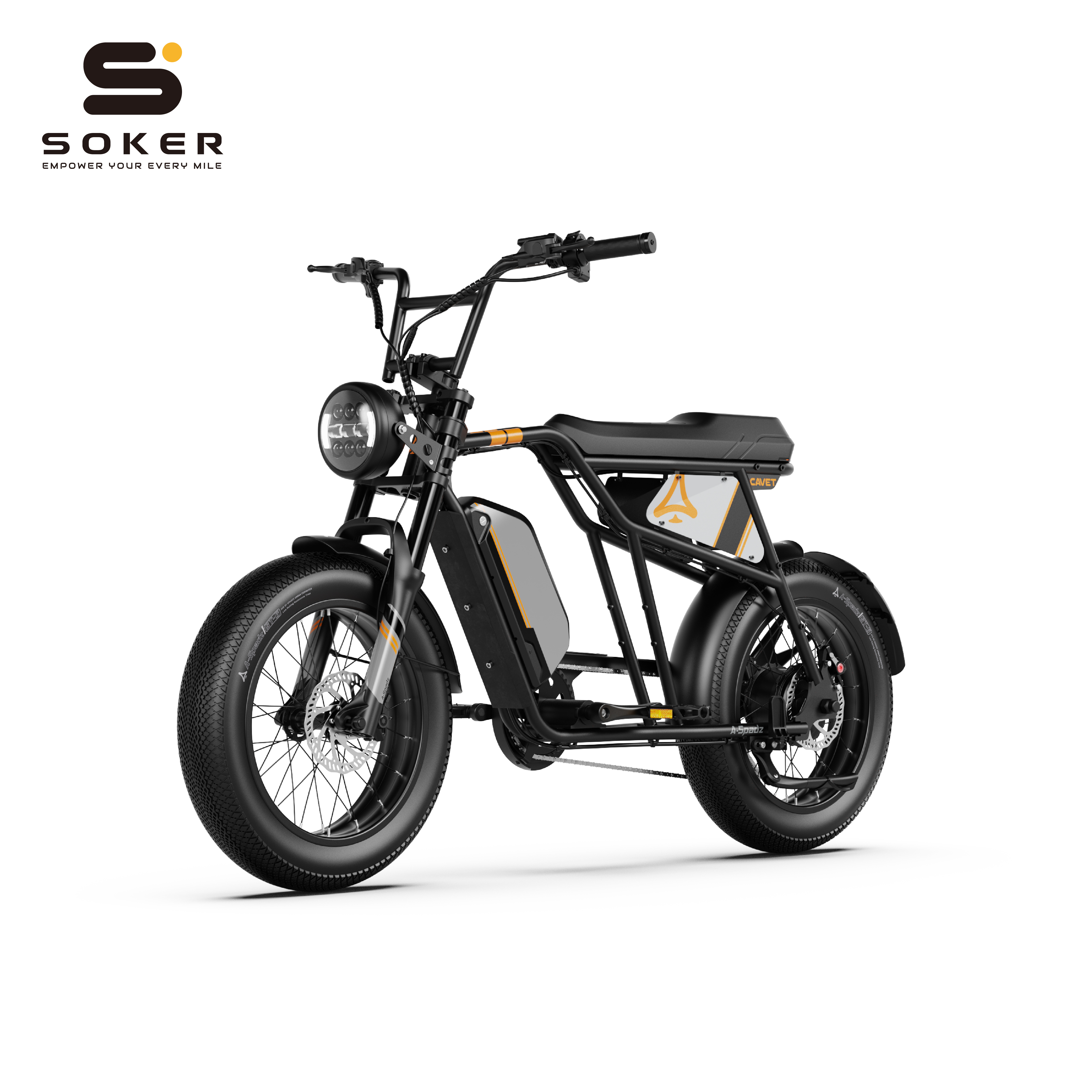 美國A-spadz Cavet 3.0 智能電動輔助自行車-電動自行車 | 電輔車|合格閃電標章|免駕照|