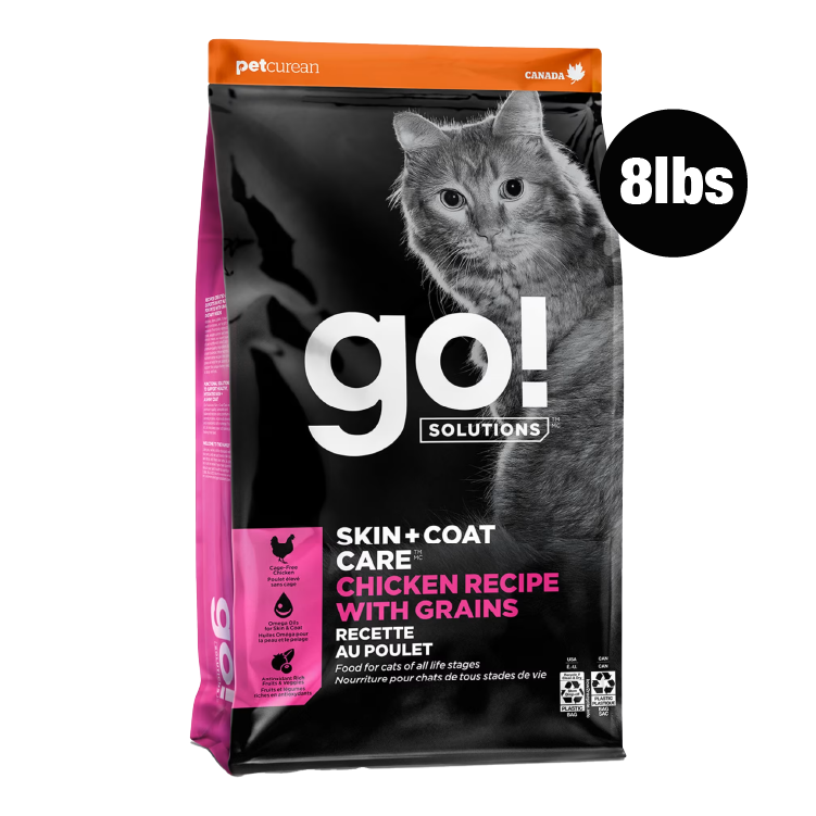 Go! Solutions 護膚美毛系列雞肉 貓糧配方 8lbs