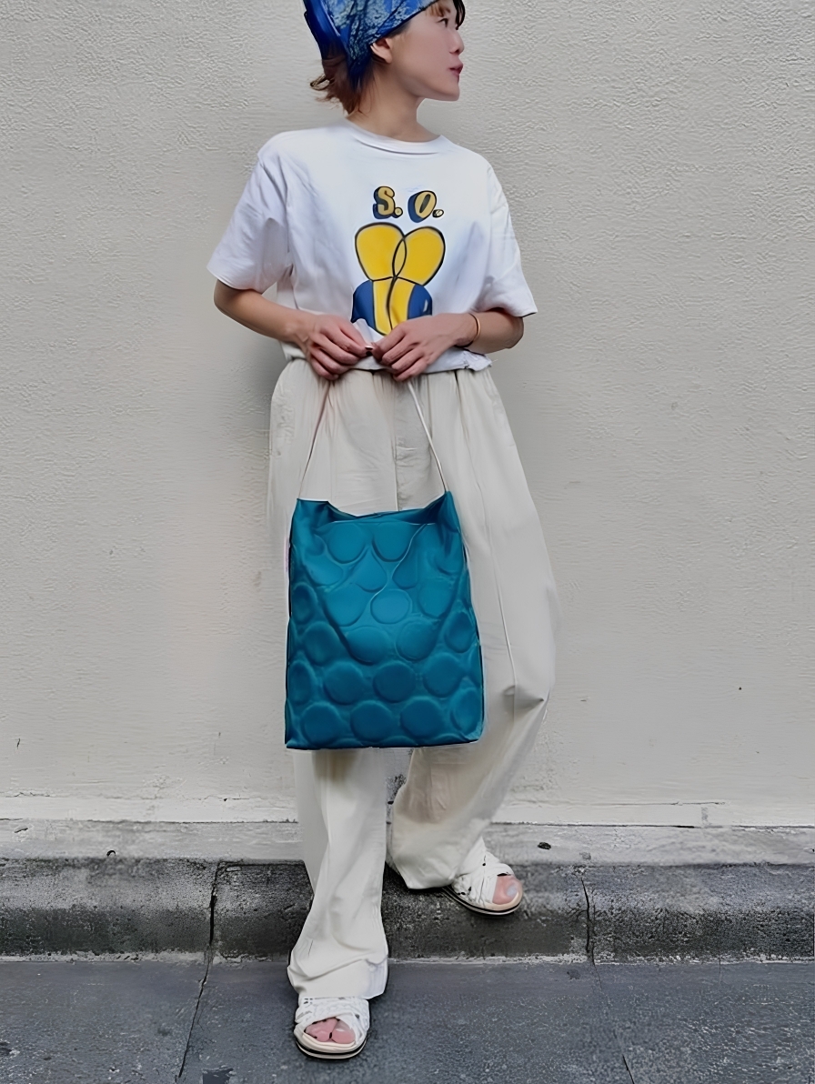 Bag'n'Noun｜DOTS PACK單肩包 MINI號 - 藍綠 (70020727JADE)