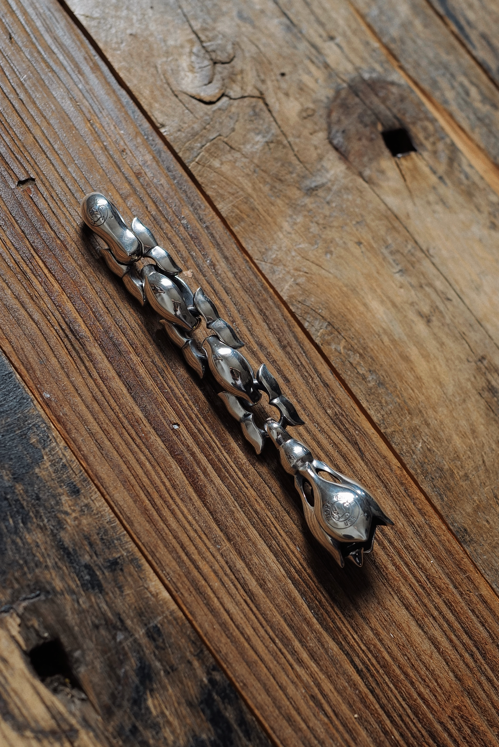 Large Tear Bell w/ 3 Deep Touches Links