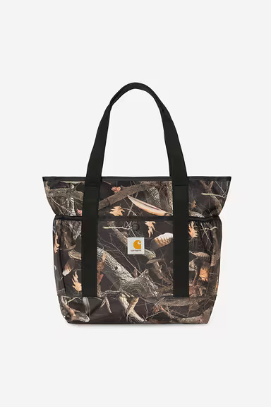 Carhartt Clapton Tote Bag - Camo Feather Tree/Black | I036885