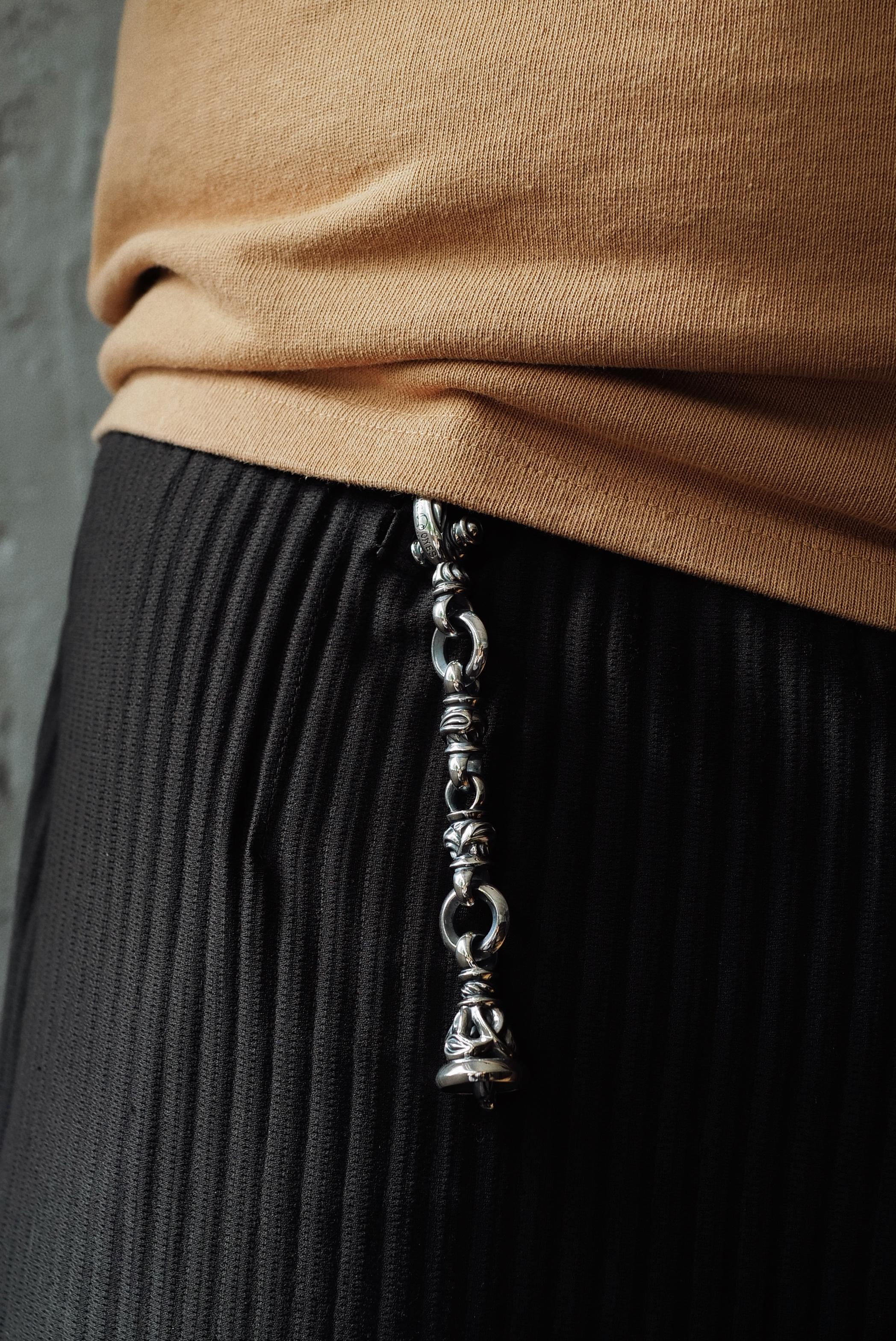 Two Hawks w/ M Crane Bell Key Clasp